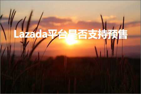 跨境电商知识:Lazada平台是否支持预售+